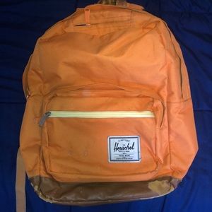 Herschel Orange Backpack